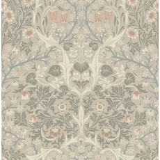 Kép 1/2 - KT-Exclusive Szecessziós stílusú bézs vlies tapéta Cream 52 cm X 10 m