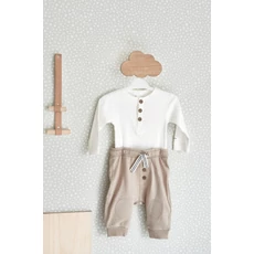 Kép 4/5 - Majvillan Pöttyös szürke vlies gyerek tapéta Dots Grey 53 cm X 10 m