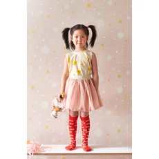 Kép 5/5 - Majvillan Pöttyös szürke vlies gyermek tapéta Confetti Grey 53 cm X 10 m