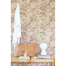 Kép 3/6 - Virágos rosé vlies tapéta Majvillan Tokyo tea mochi pink 53 cm X 10 m