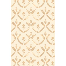 Kép 1/10 - Majvillan Skandináv stílusú virágmintás krém színű vlies tapéta Bellini Honeygold Cream 53 cm X 10 m