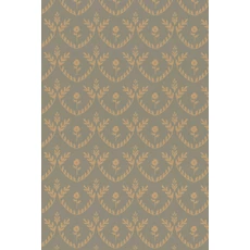 Kép 10/10 - Majvillan Skandináv stílusú virágmintás sötétzöld vlies tapéta Bellini Royal Forest Green 53 cm X 10 m