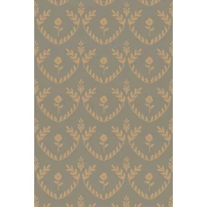 Kép 1/10 - Majvillan Skandináv stílusú virágmintás sötétzöld vlies tapéta Bellini Royal Forest Green 53 cm X 10 m