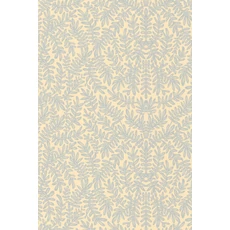 Kép 26/28 - Majvillan Levélmintás kék vlies tapéta French Blond Sea Breeze Blue 53 cm X 10 m