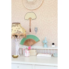 Kép 3/7 - Majvillan Levélmintás rózsaszín vlies tapéta French Blond Nude Pink 53 cm X 10 m