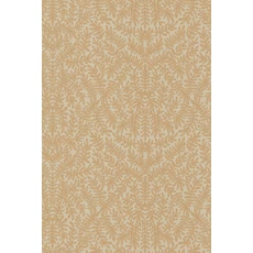Kép 8/8 - Majvillan Levélmintás barna vlies tapéta French Blond Golden Brown 53 cm X 10 m