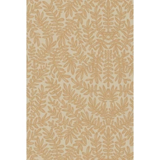Kép 1/8 - Majvillan Levélmintás barna vlies tapéta French Blond Golden Brown 53 cm X 10 m
