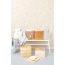 Kép 4/6 - Majvillan Repülő madarak rózsaszín vlies tapéta Follow The Wind Sunny Pink 53 cm X 10 m