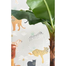 Kép 5/6 - Majvillan Párduc mintás szürke vlies gyerek tapéta Black Panther Light Grey 53 cm X 10 m