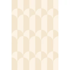 Kép 1/6 - Majvillan Geometrikus bézs vlies tapéta Whipped Cream Butter Beige 53 cm X 10 m