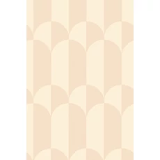 Kép 1/5 - Majvillan Geometrikus barack vlies tapéta Whipped Cream Blush Peach 53 cm X 10 m