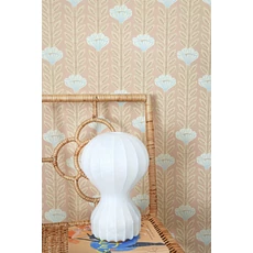 Kép 5/8 - Majvillan Skandináv virágos púder vlies tapéta Caipirinha Coral Blush 53 cm X 10 m