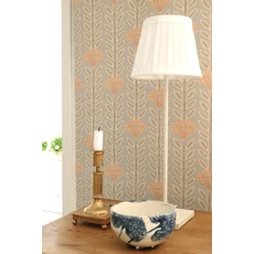 Kép 3/8 - Majvillan Skandináv virágos kék vlies tapéta Caipirinha Mizzle Blue 53 cm X 10 m