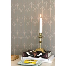 Kép 2/8 - Majvillan Pálmaleveles art deco sötétzöld vlies tapéta Lolo Bay Tree Green 53 cm X 10 m