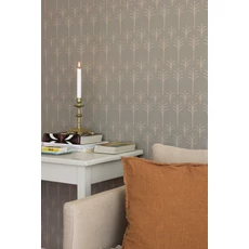 Kép 3/8 - Majvillan Pálmaleveles art deco sötétzöld vlies tapéta Lolo Bay Tree Green 53 cm X 10 m