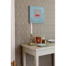 Kép 4/8 - Majvillan Pálmaleveles art deco sötétzöld vlies tapéta Lolo Bay Tree Green 53 cm X 10 m