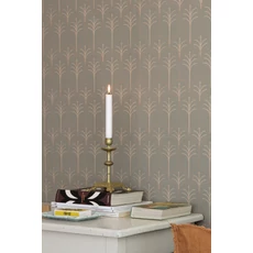 Kép 5/8 - Majvillan Pálmaleveles art deco sötétzöld vlies tapéta Lolo Bay Tree Green 53 cm X 10 m