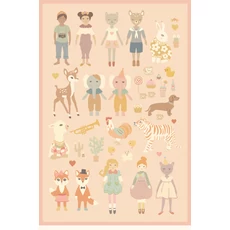 Kép 3/6 - Majvillan Falmatrica Dollhouse tapétához