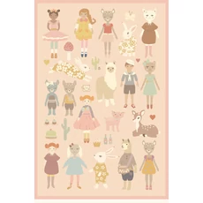 Kép 2/6 - Majvillan Falmatrica Dollhouse tapétához