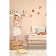 Kép 3/7 - Majvillan Pöttyös rózsaszín vlies gyerek tapéta Dots Soft Pink 53 cm X 10 m