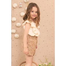 Kép 3/7 - Majvillan Pöttyös rózsaszín vlies gyerek tapéta Stardust Shimmering Pink 53 cm X 10 m