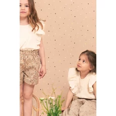 Kép 5/7 - Majvillan Pöttyös rózsaszín vlies gyerek tapéta Stardust Shimmering Pink 53 cm X 10 m