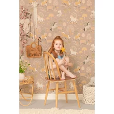 Kép 4/6 - Majvillan Vidám pónis barnás lila vlies gyerek tapéta My Sweet Old Lilac 53 cm X 10 m