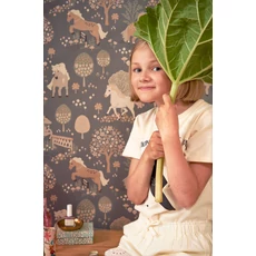 Kép 3/9 - Majvillan Vidám pónis szürke vlies gyerek tapéta My Sweet Stone Grey 53 cm X 10 m