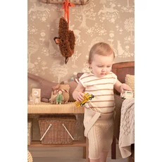 Kép 5/8 - Majvillan Bájos őzikés barna vlies gyerek tapéta Summer Fields Soft Brown 53 cm X 10 m