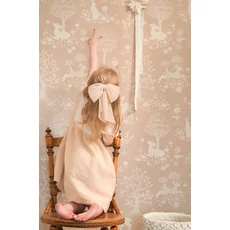 Kép 3/9 - Majvillan Bájos őzikés rózsaszín vlies gyerek tapéta Summer Fields Dusty Pink 53 cm X 10 m