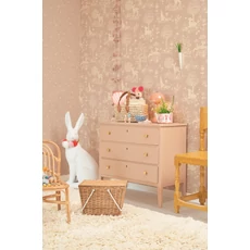 Kép 5/11 - Majvillan Apró virágos lila vlies gyerek tapéta Flora Dreamy Lilac 53 cm X 10 m