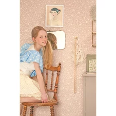 Kép 6/11 - Majvillan Apró virágos lila vlies gyerek tapéta Flora Dreamy Lilac 53 cm X 10 m