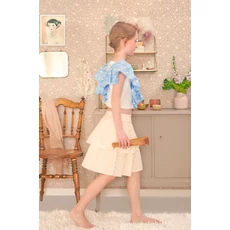 Kép 2/11 - Majvillan Apró virágos lila vlies gyerek tapéta Flora Dreamy Lilac 53 cm X 10 m