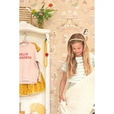 Kép 3/8 - Majvillan Hableányos bézs vlies gyerek tapéta Mermaid Reef Sandy Beige 53 cm X 10 m