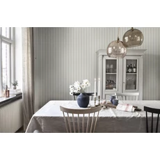 Kép 6/7 - Sandberg Klasszikus csíkos kék vlies tapéta Gustav Light Blue 53 cm X 10 m