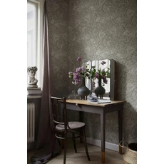 Kép 4/6 - Sandberg Bodzavirágos modern zöld vlies tapéta Malin Sage Green 53 cm X 10 m