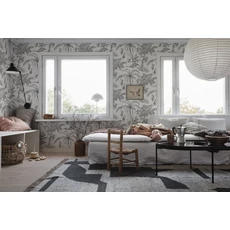 Kép 2/6 - Sandberg Egzotikus dzsungel mintás bézs vlies tapéta Moa Sandstone 53 cm X 10 m