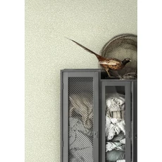 Kép 2/5 - Sandberg Levélmintás modern zöld vlies tapéta Sigfrid Spring Green 53 cm X 10 m