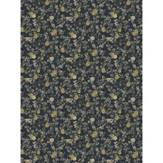 Kép 5/5 - Sandberg Skandináv birsalma mintás sötétkék vlies tapéta Kvitten Midnight Blue 53 cm X 10 m