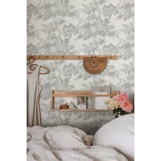 Kép 3/7 - Sandberg Modern fa mintás szürke vlies tapéta Raphael Gray 53 cm X 10 m