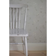 Kép 6/8 - Sandberg Romantikus virágindás kék vlies tapéta Sanna Light Blue 53 cm X 10 m