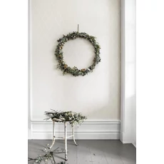 Kép 2/7 - Sandberg Klasszikus rácsos szürke vlies tapéta Gabriel Gray 53 cm X 10 m