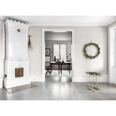 Kép 6/7 - Sandberg Klasszikus rácsos szürke vlies tapéta Gabriel Gray 53 cm X 10 m