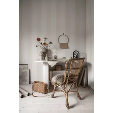 Kép 2/3 - Sandberg Elegáns csíkos bézs vlies tapéta Magnus Sandstone 53 cm X 10 m