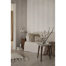 Kép 3/3 - Sandberg Elegáns csíkos bézs vlies tapéta Magnus Sandstone 53 cm X 10 m