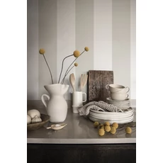 Kép 2/4 - Sandberg Elegáns csíkos bézs vlies tapéta Magnus Clay 53 cm X 10 m