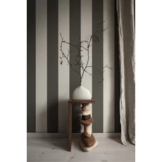 Kép 2/3 - Sandberg Elegáns csíkos fekete-fehér vlies tapéta Magnus Graphite 53 cm X 10 m