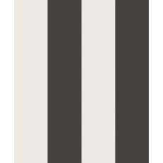 Kép 1/3 - Sandberg Elegáns csíkos fekete-fehér vlies tapéta Magnus Graphite 53 cm X 10 m