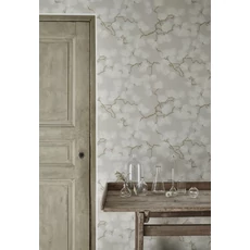 Kép 8/9 - Sandberg Fenyő mintás modern szürke vlies tapéta Pine Gray 53 cm X 10 m