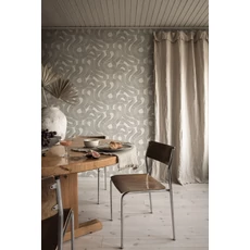 Kép 3/6 - Sandberg Absztrakt mintás modern fekete-fehér vlies tapéta Zen White 53 cm X 10 m